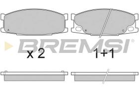 BREMS BP3066 - PASTIGLIE FRENO - BRAKE PADS