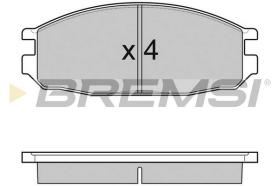 BREMS BP3069 - PASTIGLIE FRENO - BRAKE PADS