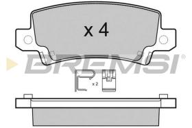 BREMS BP3070 - PASTIGLIE FRENO - BRAKE PADS