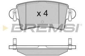 BREMS BP3074 - PASTIGLIE FRENO - BRAKE PADS