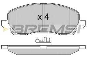 BREMS BP3080 - PASTIGLIE FRENO - BRAKE PADS