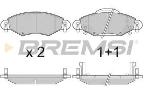 BREMS BP3082 - PASTIGLIE FRENO - BRAKE PADS