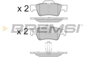 BREMS BP3088 - PASTIGLIE FRENO - BRAKE PADS