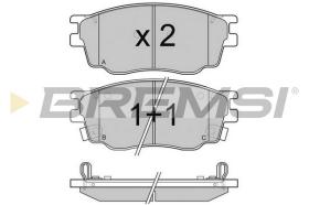 BREMS BP3092 - PASTIGLIE FRENO - BRAKE PADS