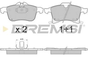 BREMS BP3093 - PASTIGLIE FRENO - BRAKE PADS