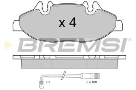 BREMS BP3100 - PASTIGLIE FRENO - BRAKE PADS