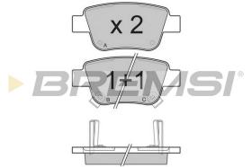 BREMS BP3112 - PASTIGLIE FRENO - BRAKE PADS