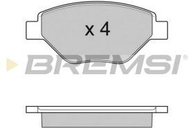 BREMS BP3113 - PASTIGLIE FRENO - BRAKE PADS