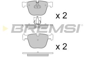 BREMS BP3115 - PASTIGLIE FRENO - BRAKE PADS