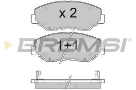 BREMS BP3117 - PASTIGLIE FRENO - BRAKE PADS