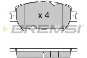 BREMS BP3126 - PASTIGLIE FRENO - BRAKE PADS