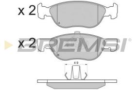 BREMS BP3131 - PASTIGLIE FRENO - BRAKE PADS