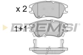 BREMS BP3138 - PASTIGLIE FRENO - BRAKE PADS