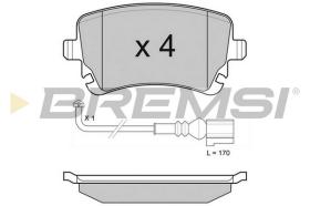 BREMS BP3140 - PASTIGLIE FRENO - BRAKE PADS