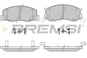 BREMS BP3144 - PASTIGLIE FRENO - BRAKE PADS