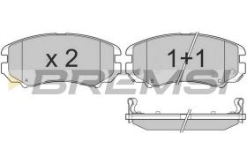 BREMS BP3146 - PASTIGLIE FRENO - BRAKE PADS