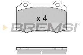 BREMS BP3155 - PASTIGLIE FRENO - BRAKE PADS