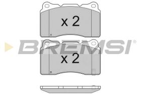 BREMS BP3157 - PASTIGLIE FRENO - BRAKE PADS