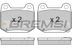 BREMS BP3159 - PASTIGLIE FRENO - BRAKE PADS