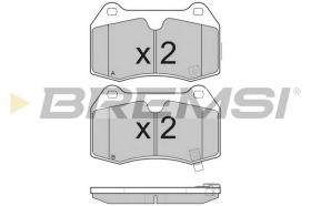 BREMS BP3165 - PASTIGLIE FRENO - BRAKE PADS