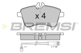 BREMS BP3172 - PASTIGLIE FRENO - BRAKE PADS