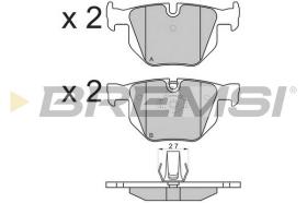 BREMS BP3173 - PASTIGLIE FRENO - BRAKE PADS