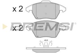 BREMS BP3174 - PASTIGLIE FRENO - BRAKE PADS