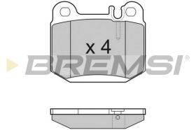 BREMS BP3177 - PASTIGLIE FRENO - BRAKE PADS