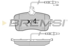 BREMS BP3182 - PASTIGLIE FRENO - BRAKE PADS