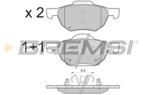 BREMS BP3185 - PASTIGLIE FRENO - BRAKE PADS