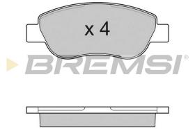 BREMS BP3186 - PASTIGLIE FRENO - BRAKE PADS