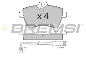 BREMS BP3189 - PASTIGLIE FRENO - BRAKE PADS