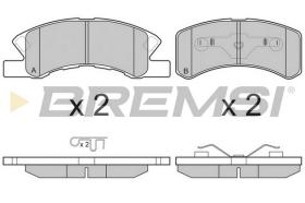 BREMS BP3190 - PASTIGLIE FRENO - BRAKE PADS