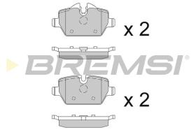 BREMS BP3196 - PASTIGLIE FRENO - BRAKE PADS