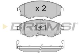 BREMS BP3202 - PASTIGLIE FRENO - BRAKE PADS