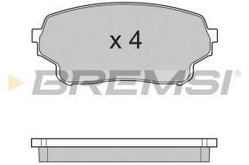 BREMS BP3205 - PASTIGLIE FRENO - BRAKE PADS