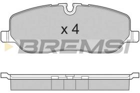 BREMS BP3206 - PASTIGLIE FRENO - BRAKE PADS