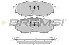 BREMS BP3211 - PASTIGLIE FRENO - BRAKE PADS