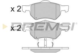 BREMS BP3219 - PASTIGLIE FRENO - BRAKE PADS