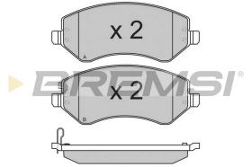 BREMS BP3221 - PASTIGLIE FRENO - BRAKE PADS