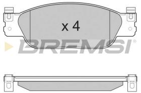 BREMS BP3224 - PASTIGLIE FRENO - BRAKE PADS