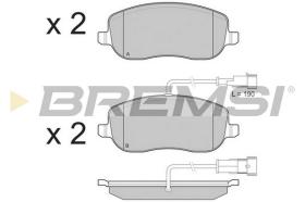 BREMS BP3226 - PASTIGLIE FRENO - BRAKE PADS