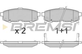 BREMS BP3233 - PASTIGLIE FRENO - BRAKE PADS