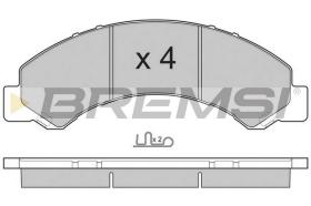 BREMS BP3235 - PASTIGLIE FRENO - BRAKE PADS