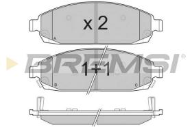 BREMS BP3238 - PASTIGLIE FRENO - BRAKE PADS