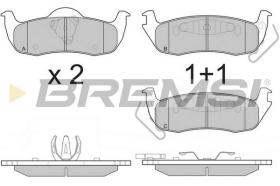 BREMS BP3239 - PASTIGLIE FRENO - BRAKE PADS