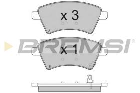 BREMS BP3242 - PASTIGLIE FRENO - BRAKE PADS