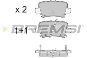 BREMS BP3246 - PASTIGLIE FRENO - BRAKE PADS