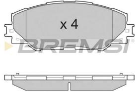 BREMS BP3250 - PASTIGLIE FRENO - BRAKE PADS