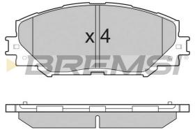 BREMS BP3251 - PASTIGLIE FRENO - BRAKE PADS